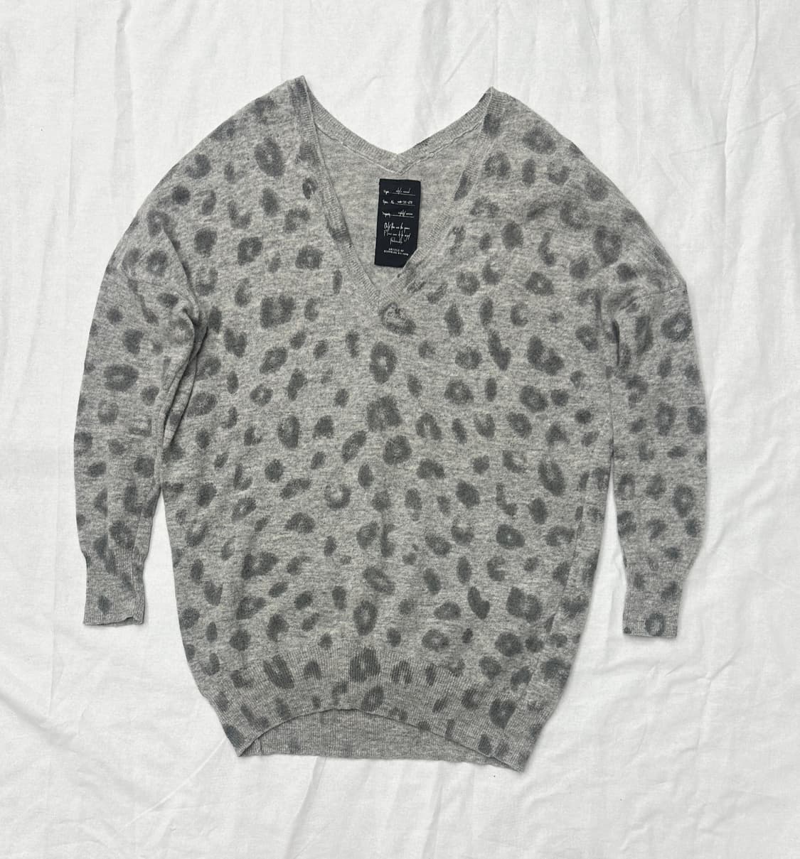 mysty woman 레오파드 니트 상품이미지1