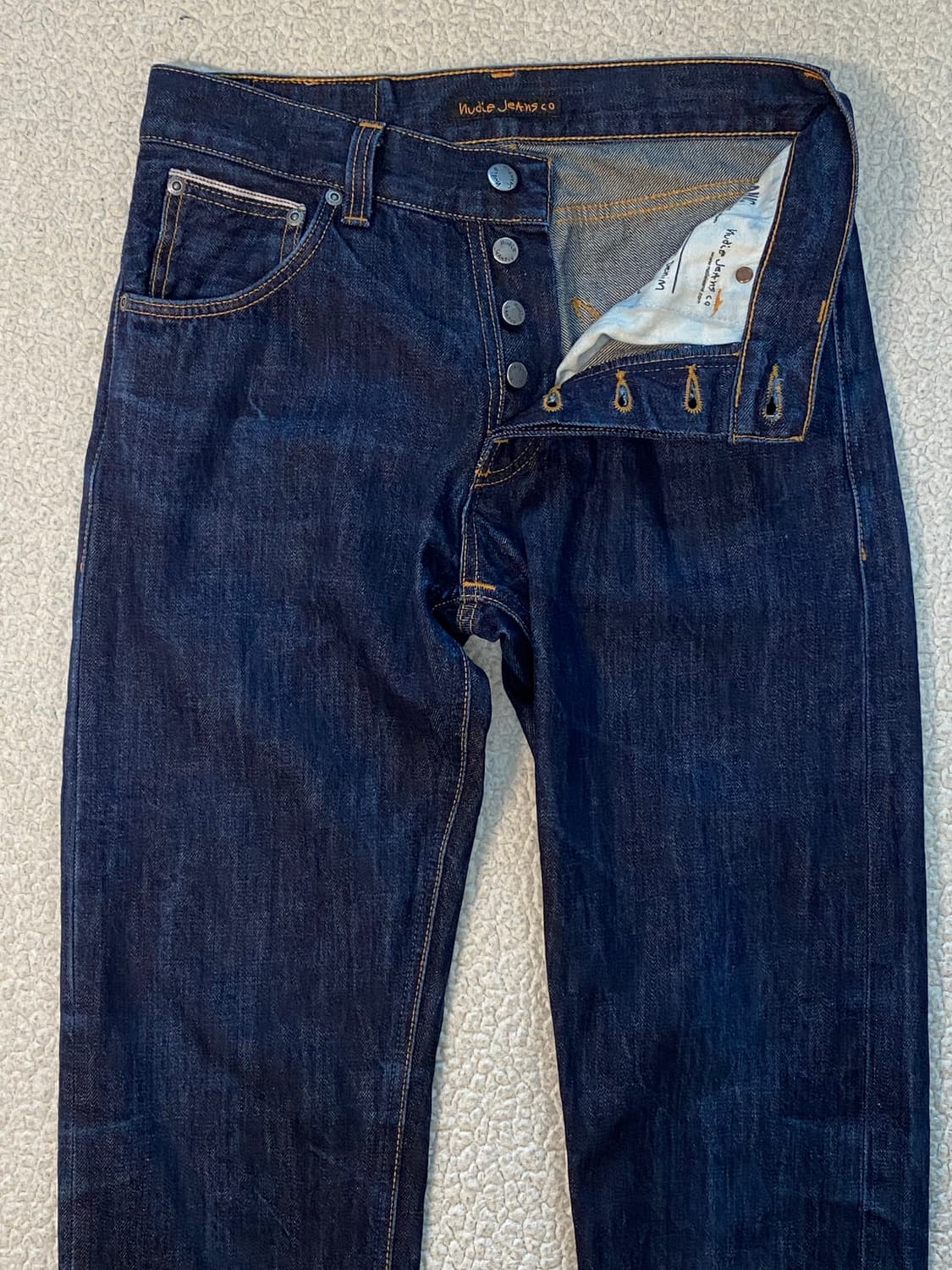 누디진 드라이 러스틱 셀비지 팬츠 29 상품이미지2