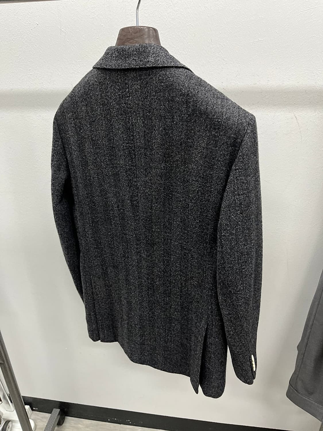 95-100) 사토리오 나폴리 헤링본 울자켓  상품이미지6