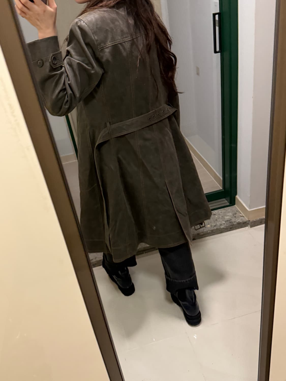 더오픈프로덕트 빈티지 가을코트 (딥브라운) 상품이미지9