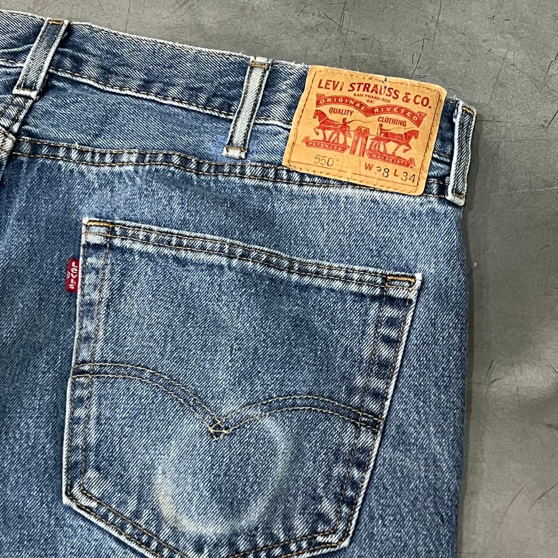  리바이스 550 데님 팬츠 y15224 상품이미지5