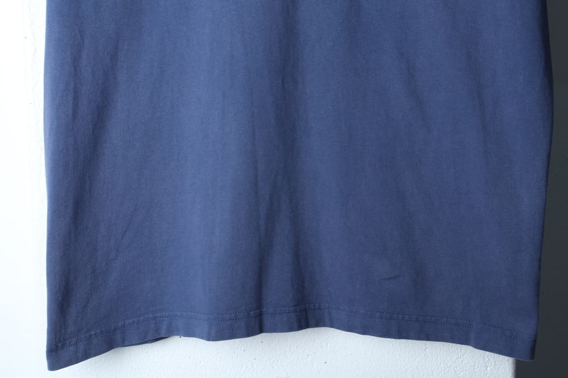 (L-XL) 휠라 반팔 티셔츠 빅로고 블루 올드스쿨-7B7F 상품이미지4
