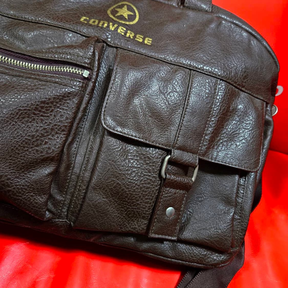 컨버스(Converse) 00's 올드스쿨 브라운 토트 크로스백 상품이미지2
