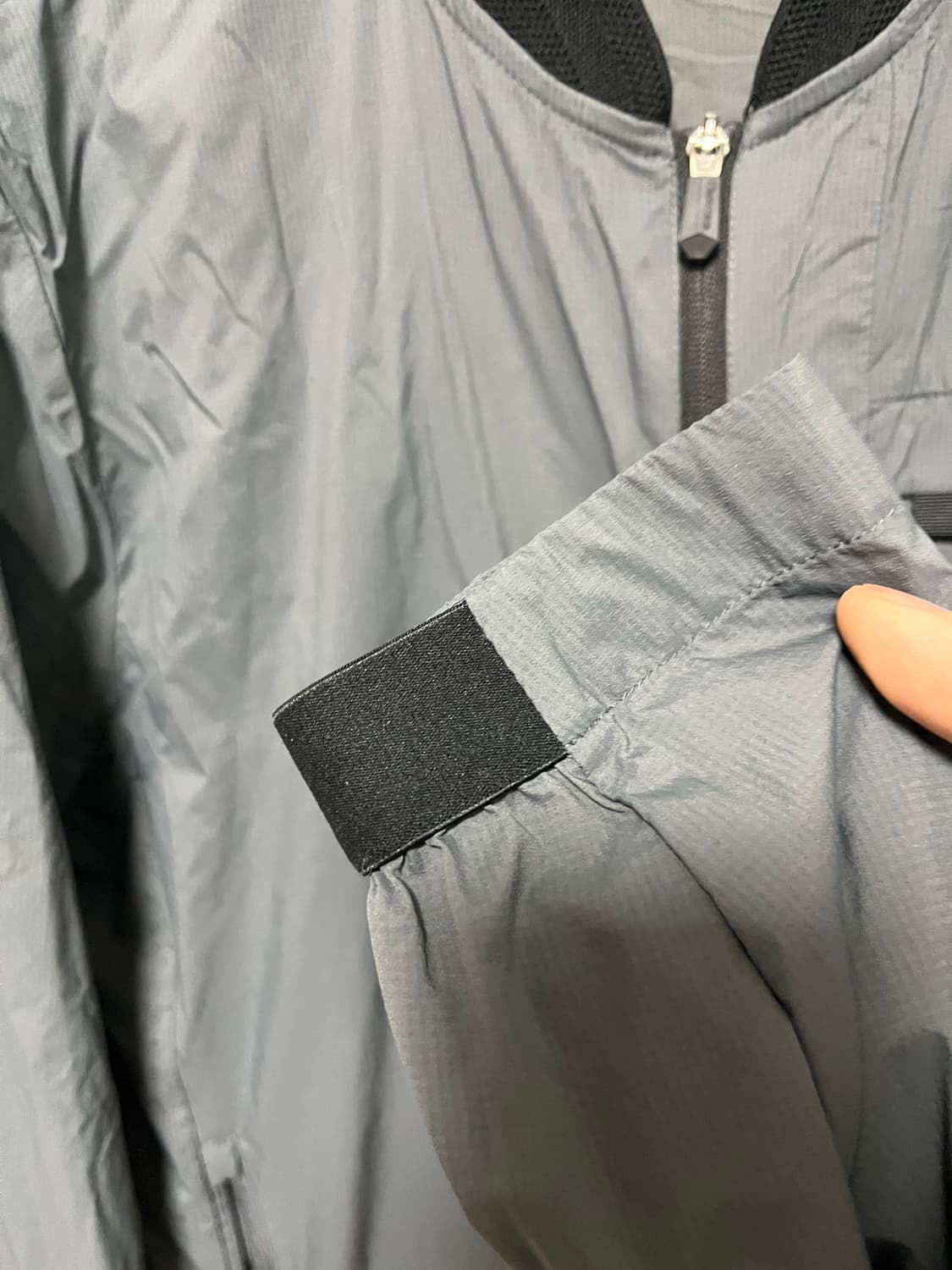 테일러메이드 남성 바람막이 점퍼 그레이 상품이미지3