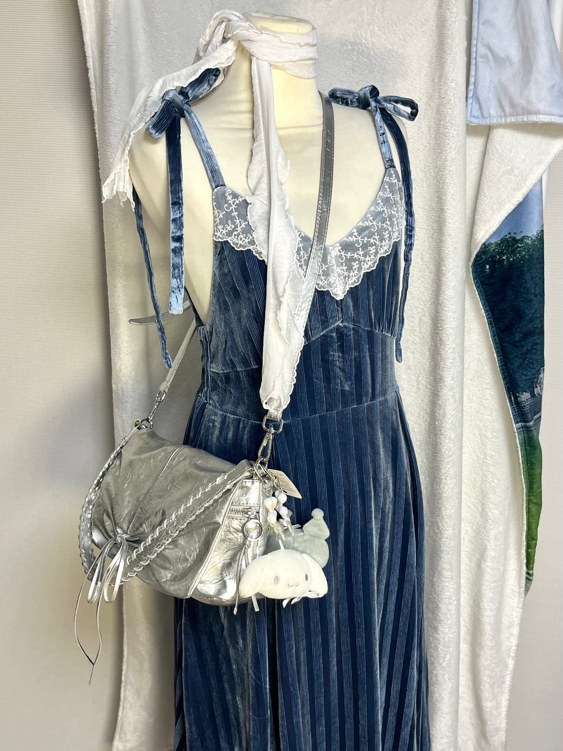 Axes Femme Velvet one-piece  상품이미지5