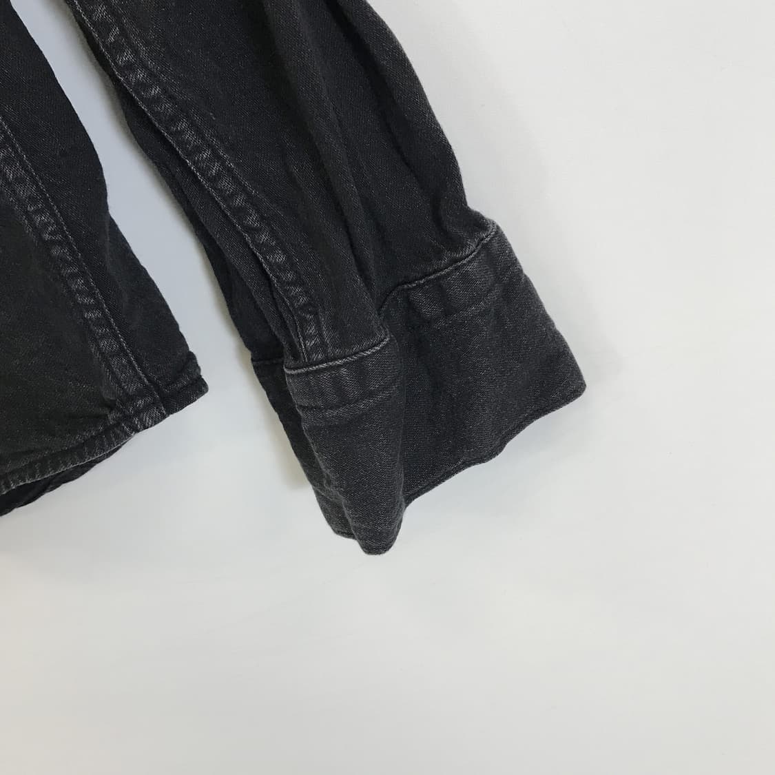 리바이스 LEVIS 흑청 데님셔츠 [M] 상품이미지3