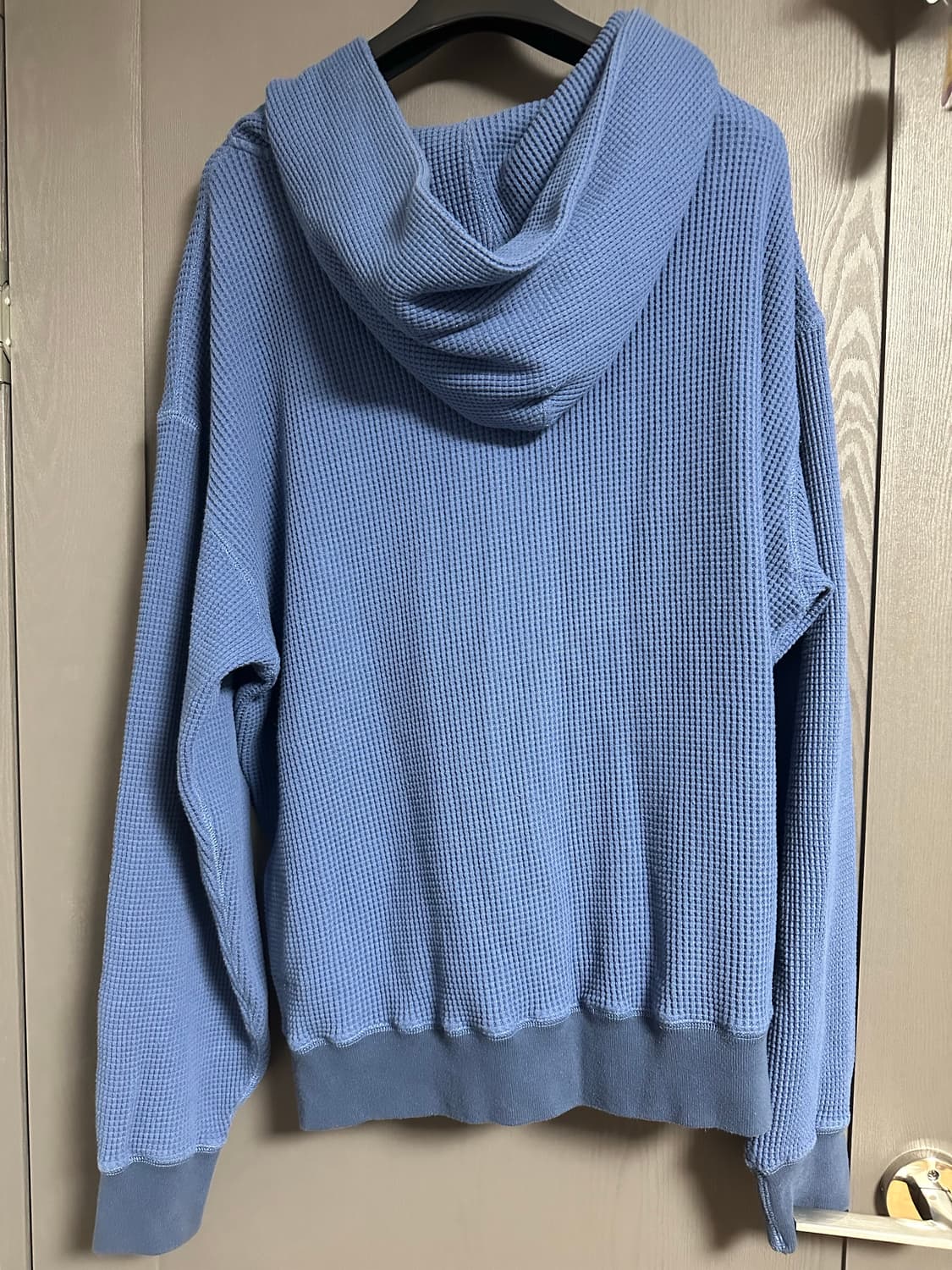 카키스 와플 후드집업 XL 상품이미지2