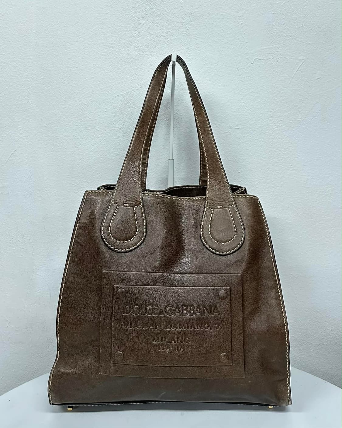 돌체앤가바나 Y2K 가죽 레오파드 숄더 & 토트백 상품이미지1