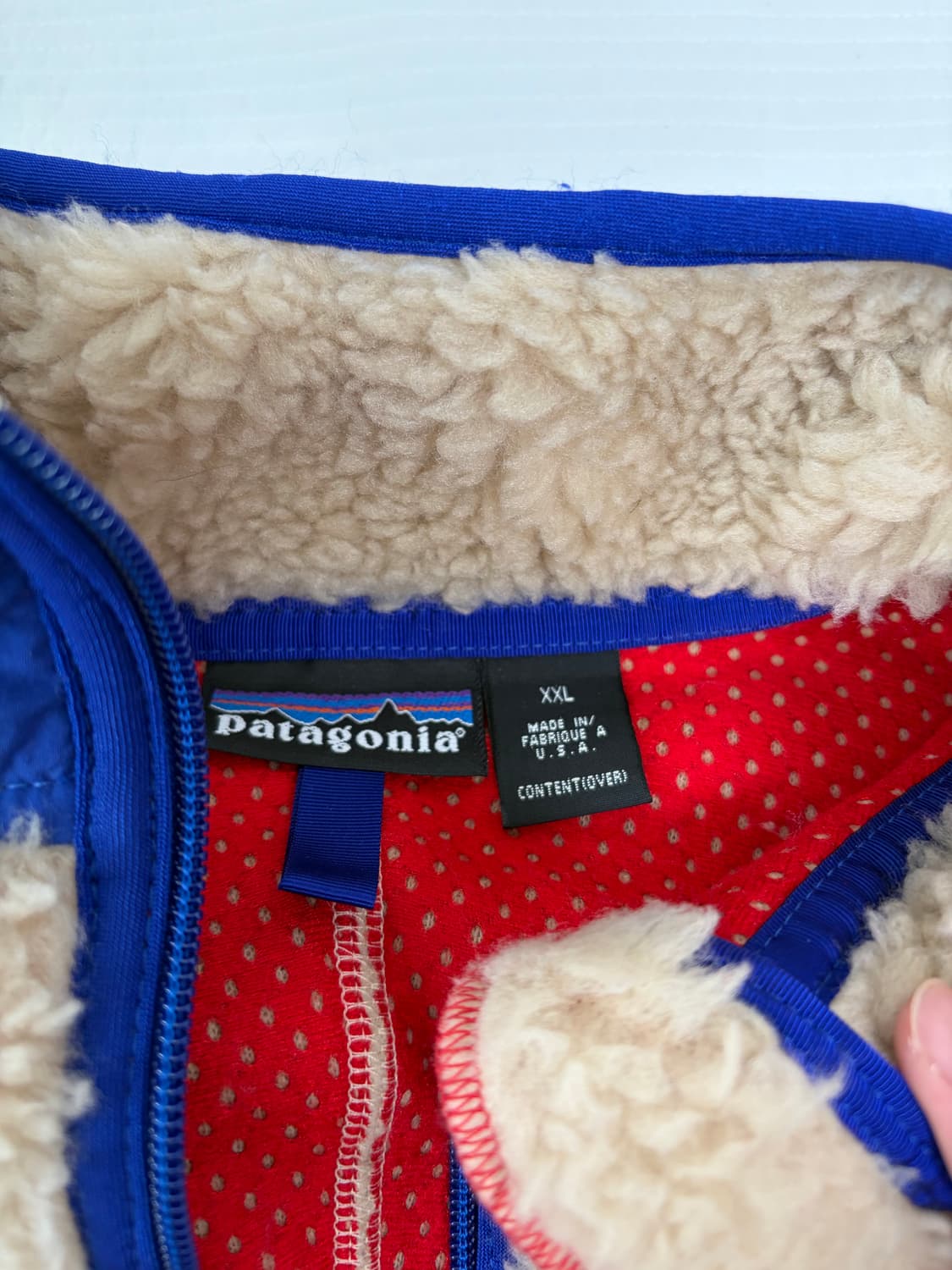 파타고니아 딥파일 자켓 usa 네츄럴 xxl  상품이미지3