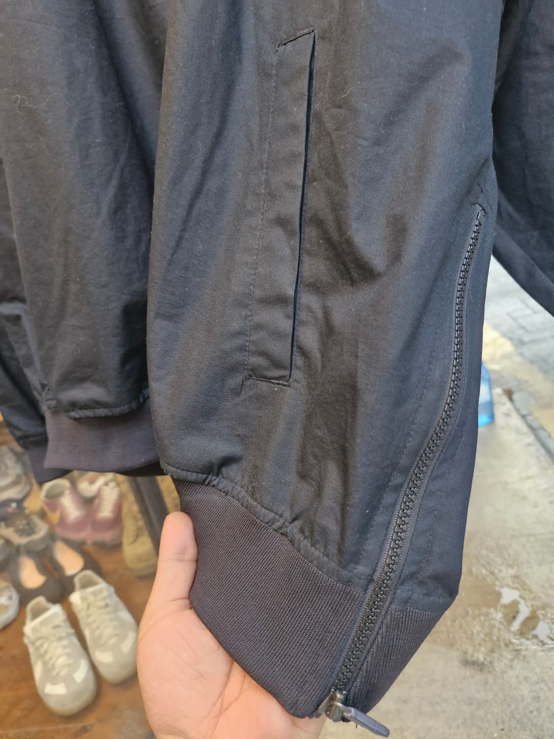 Z-62 나이키 센트럴 스워시 유니폼 웜업 져지 팀복 힙합
 상품이미지8