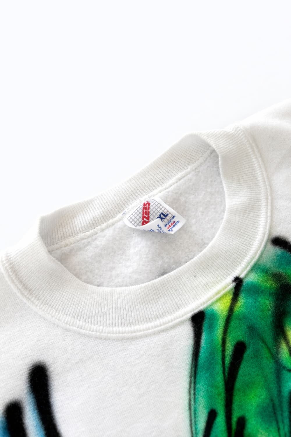  80s Jerzees 에어 브러쉬 스웻셔츠 XL 상품이미지7