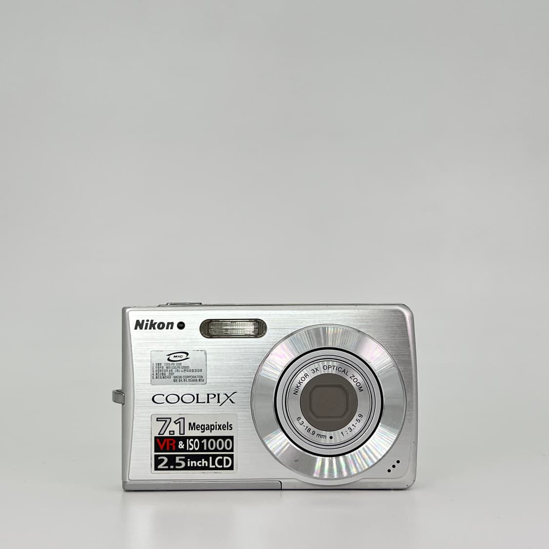 니콘 쿨픽스 Nikon Coolpix S200 실버 상품이미지1