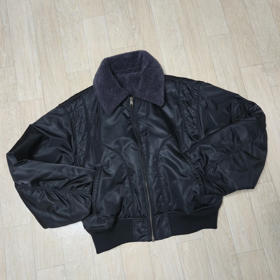 쿠어 CWU 리버서블 플라이트 봄버 블랙 상품이미지2