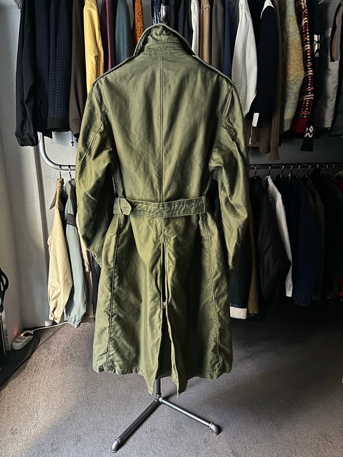50s U.S Army OG-107 Officer Overcoat [M] 상품이미지4