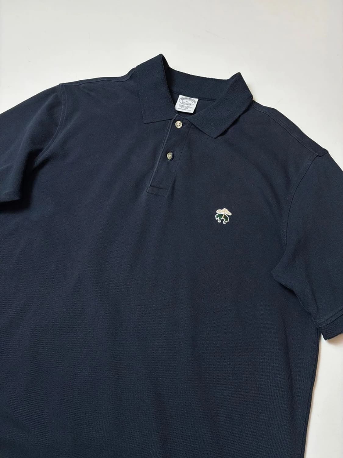 브룩스브라더스 23ss 골든 플리스 로고 반팔 카라 티셔츠 PN9052 상품이미지2