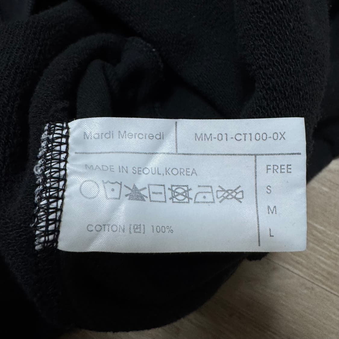 마르디메크르디 플라워 프린팅 맨투맨 상품이미지6