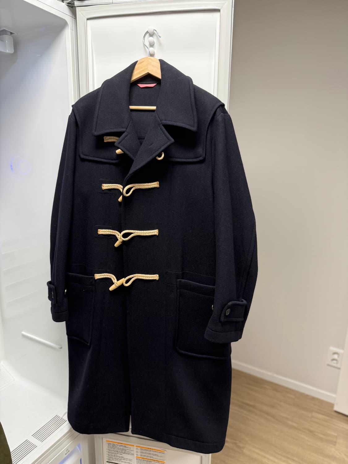 (100) 헤지스맨 오버핏 더플코트(Long) 상품이미지1