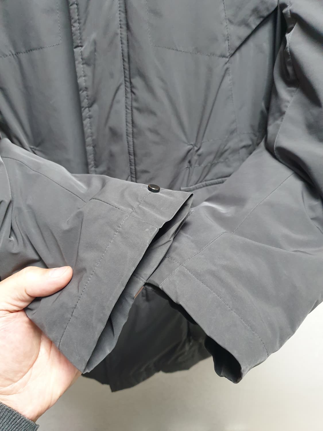 [52/105] 알레그리 구스패딩 차콜 상품이미지5