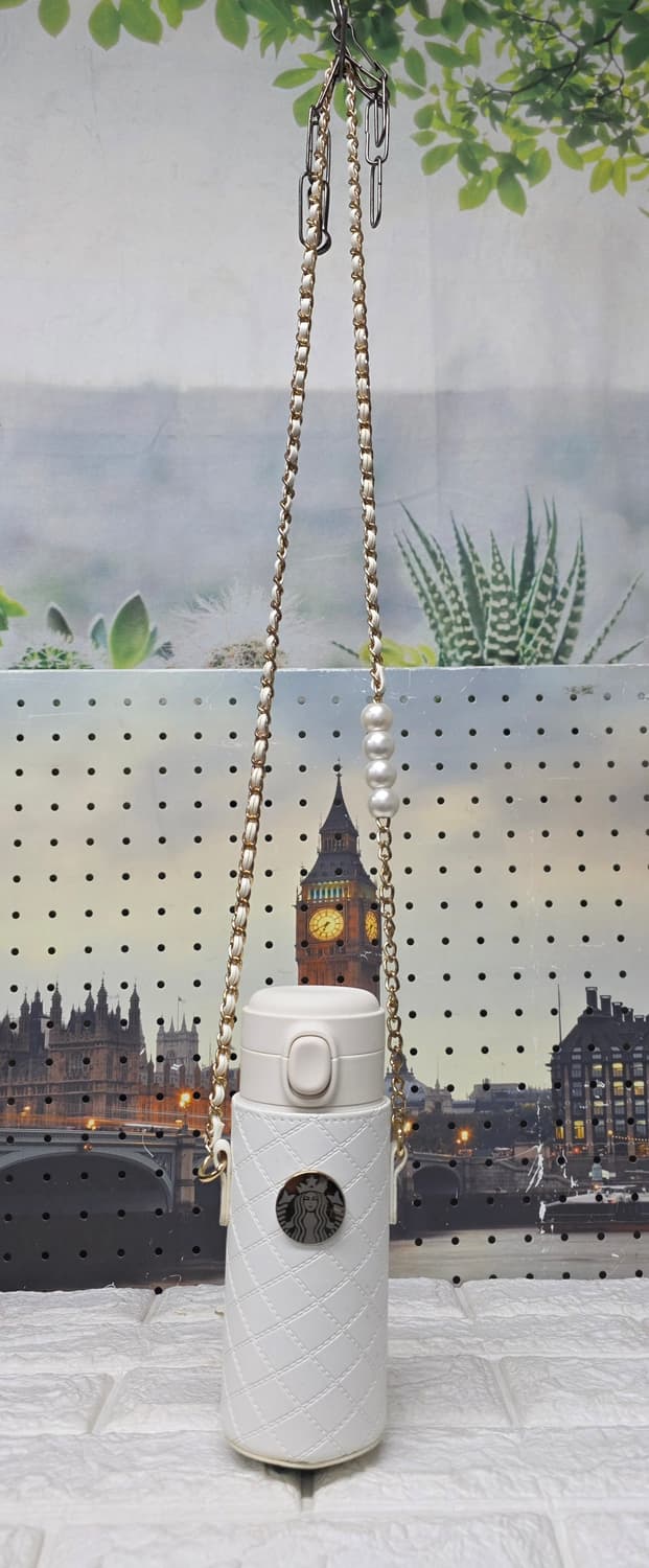 한정판/ 스타벅스 텀블러 스페셜 에디션 누빔 진주 체인스트랩 GE03 상품이미지8
