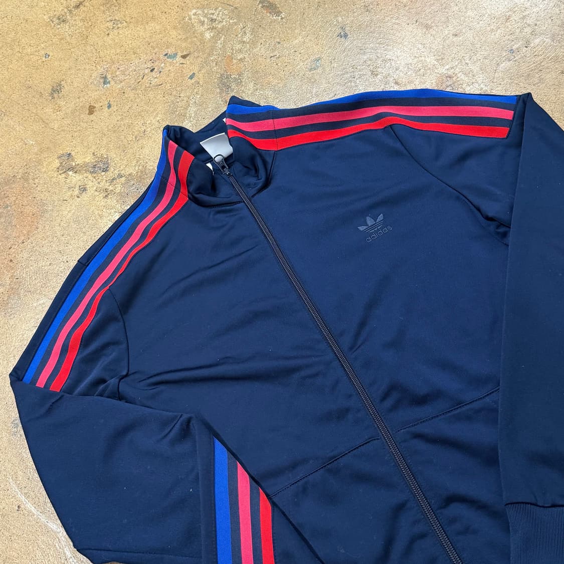 [정품] 아디다스 네이비 삼선 트랙탑 져지 b17 상품이미지1