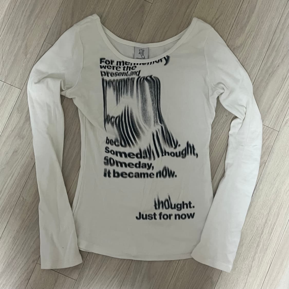 나체 NACHE FLOW SLIM FIT LONG SLEEVE IVORY 상품이미지2