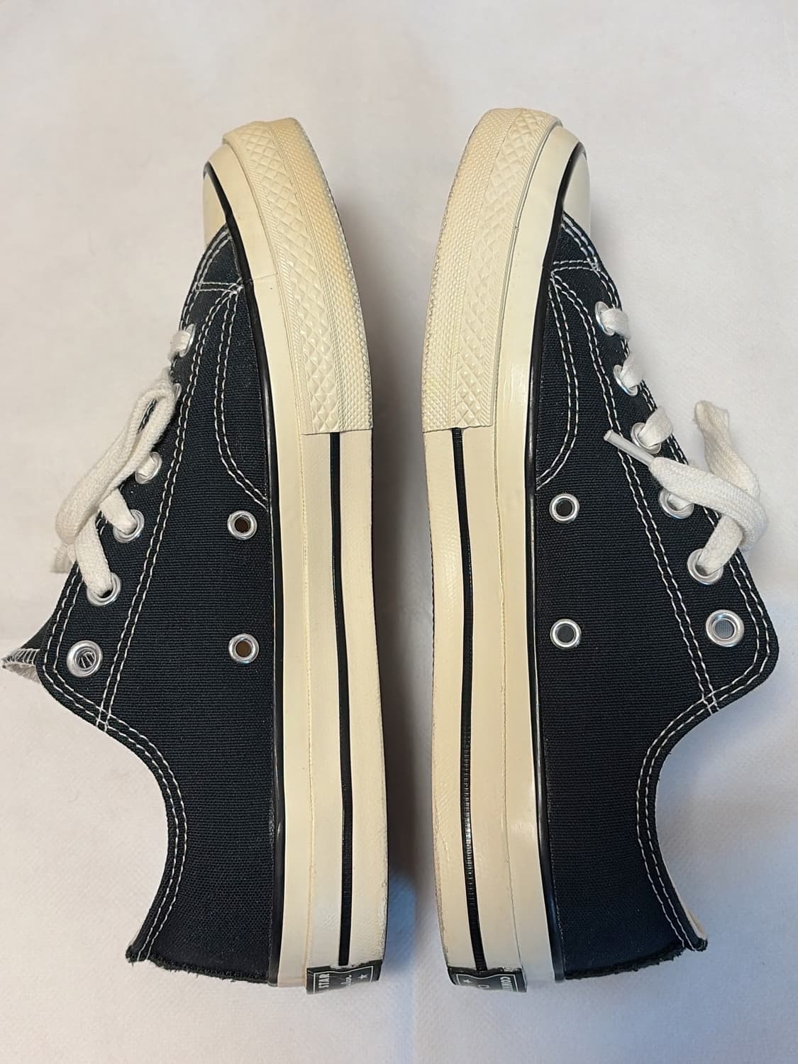 컨버스 척 70 로우 블랙 255-260 사이즈 판매합니다. 상품이미지3