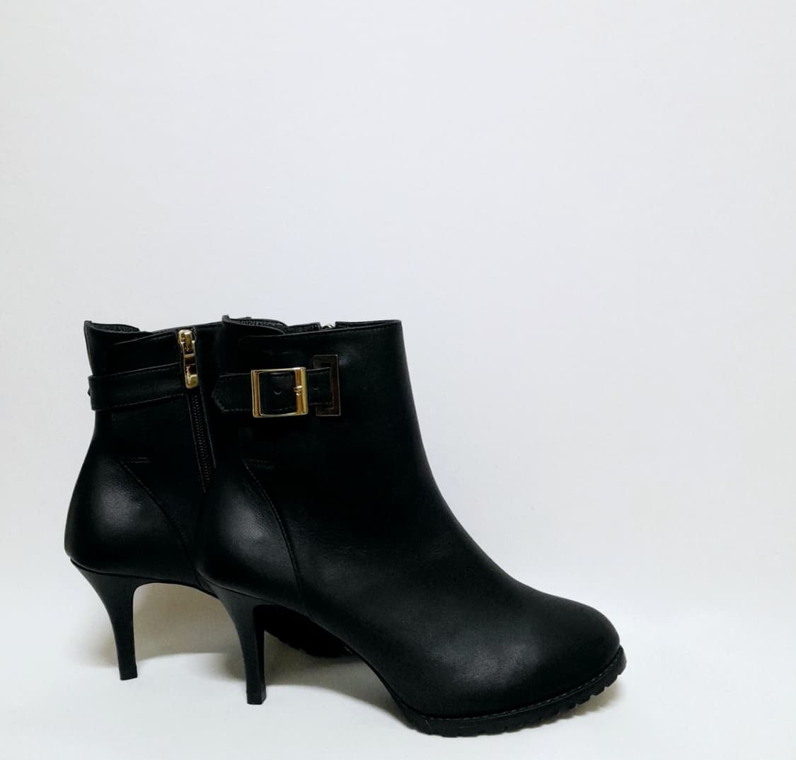 슈콤마보니 천연가죽 밸트 집업 앵글 부츠 상품이미지5