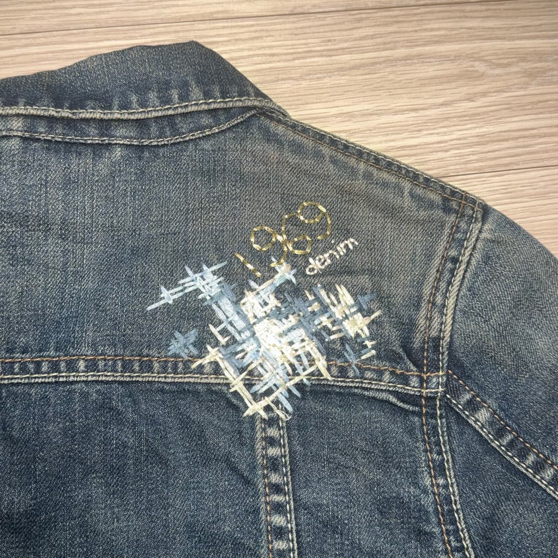 vtg GAP 갭 숏 슬림핏 청자켓 상품이미지5
