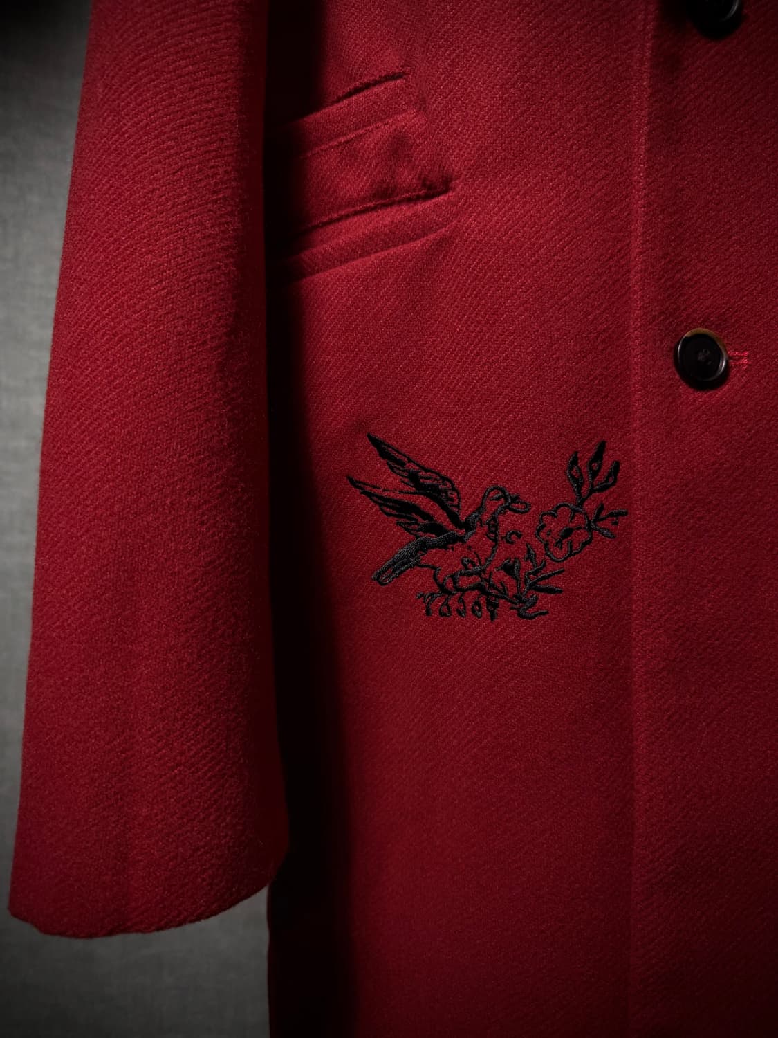 Aleksandr Manamis Bird Embroidered Coat 상품이미지6