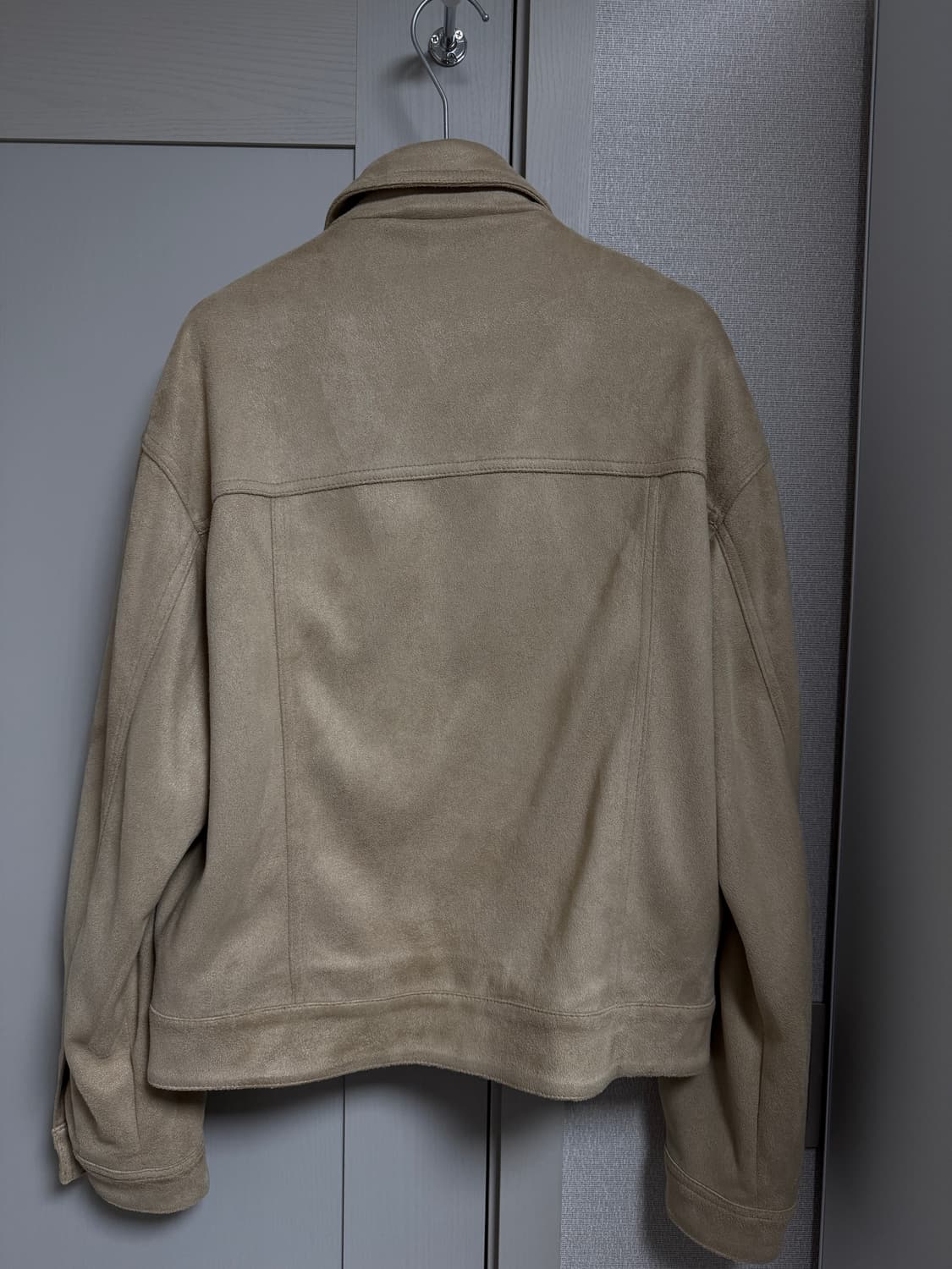 자라 스웨이드 자켓 베이지 상품이미지3