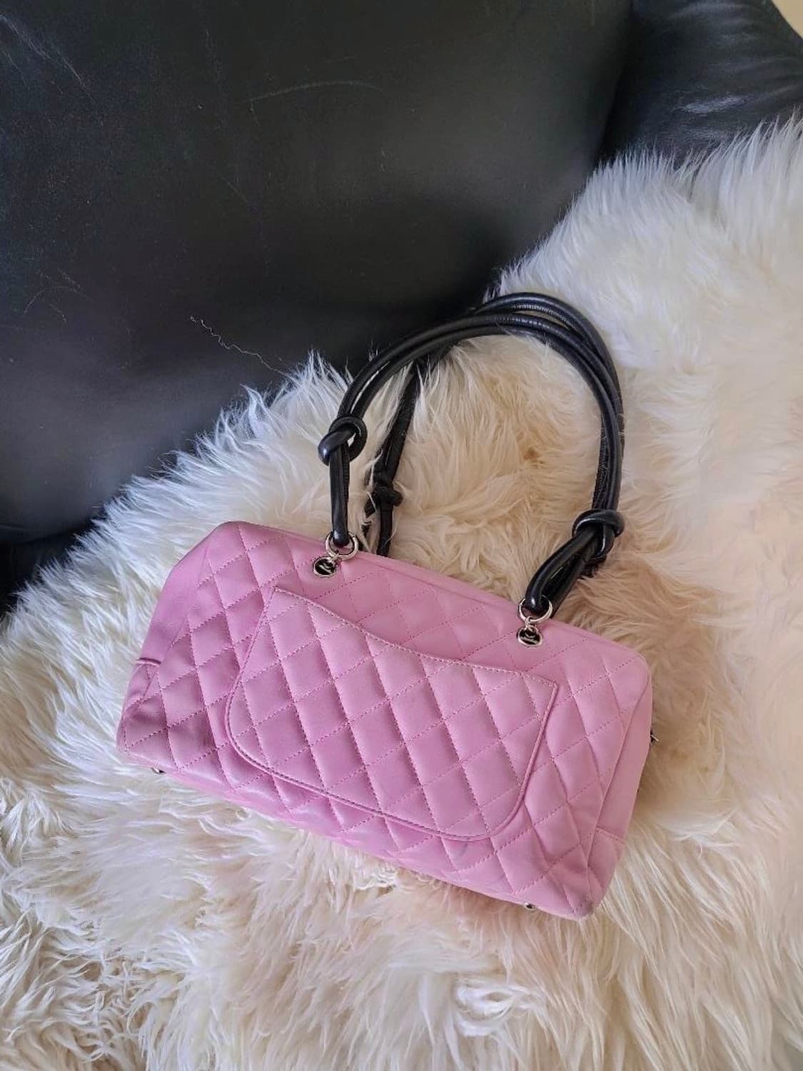 샤넬 깜봉 핑크 숄더백 상품이미지8