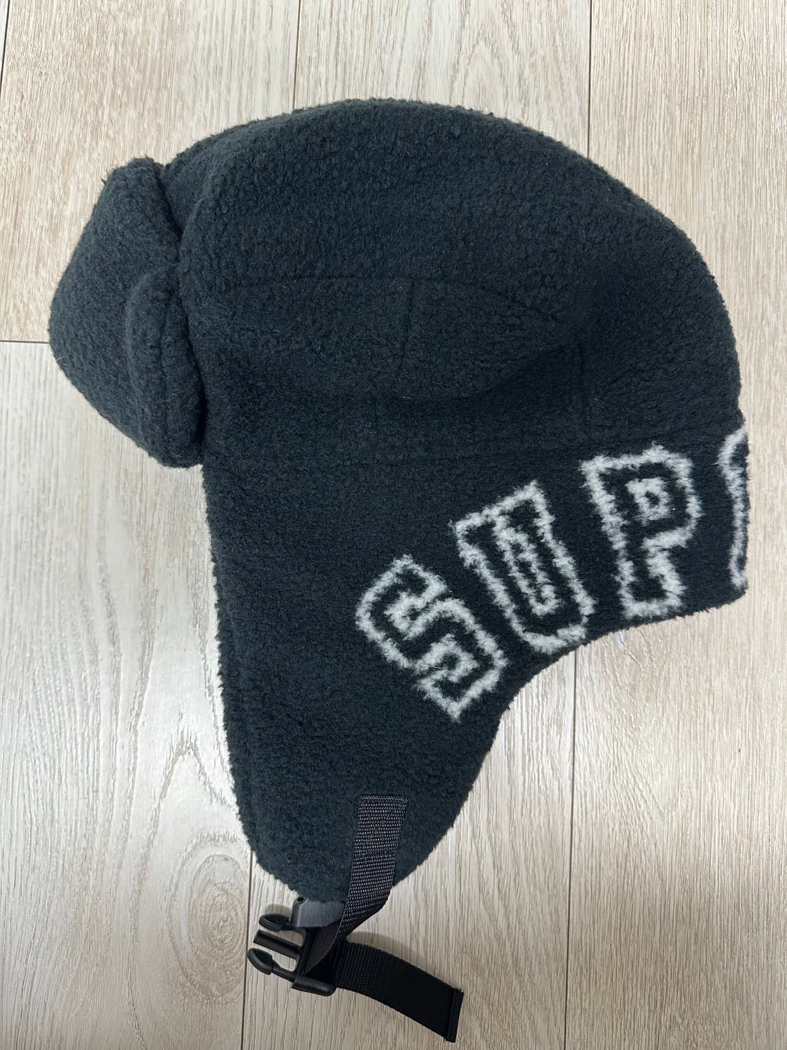 [M/L] 슈프림 셔링 트루퍼햇 블랙 상품이미지2