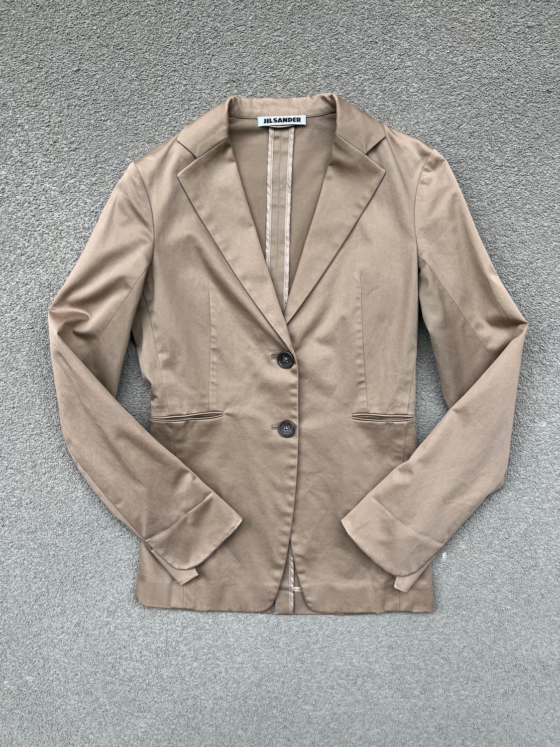 질샌더 베이지 코튼 셋업 상품이미지2