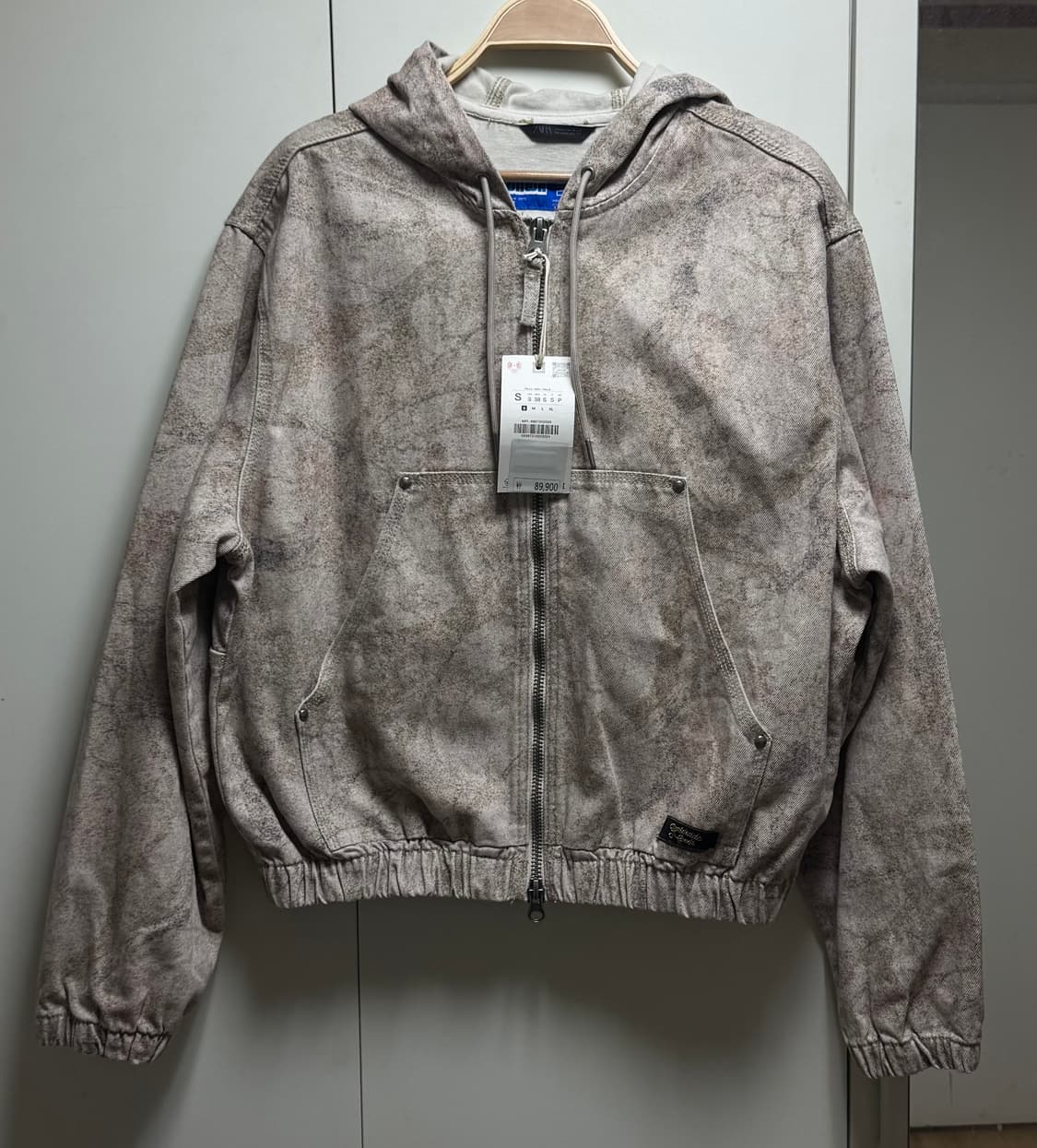 자라 워싱 후드 점퍼 S사이즈 상품이미지2