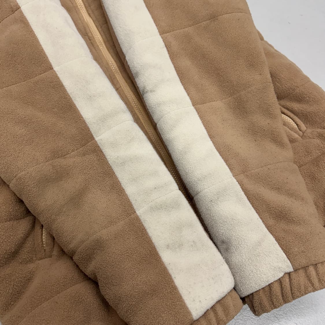 폴로스포츠 90s 베이지 성조기 플리스 자켓 상품이미지7