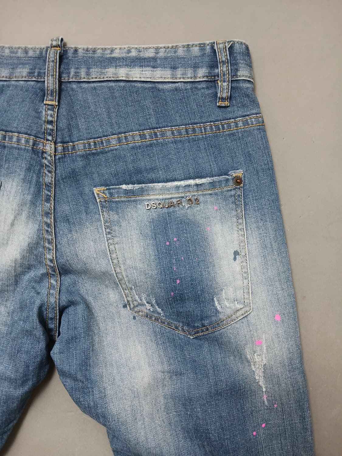 [30] 디스퀘어드2 핑크페인팅 쿨가이진 청바지 상품이미지9