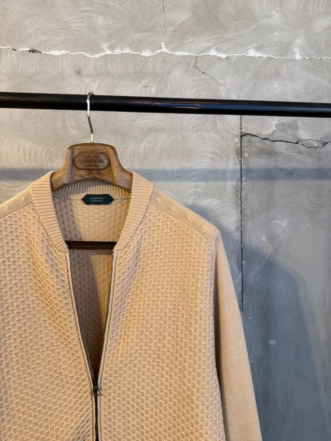 자노네 짚업 가디건 105 상품이미지3