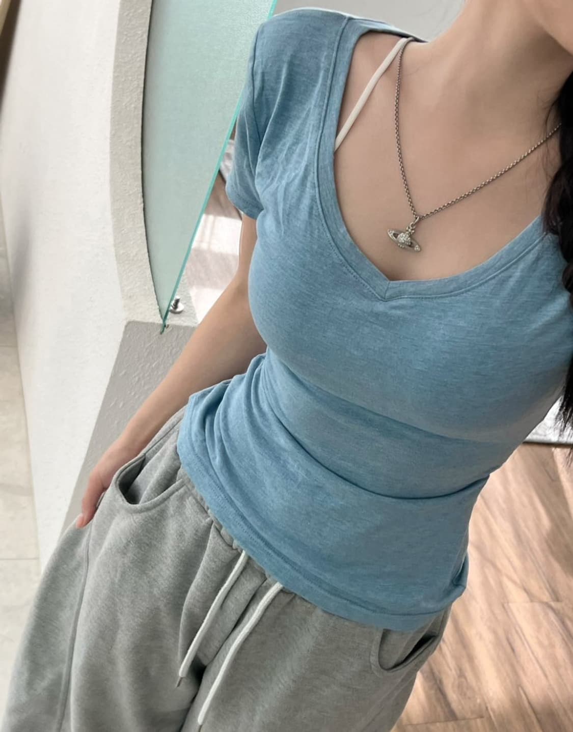 빈티지 반팔 상품이미지2
