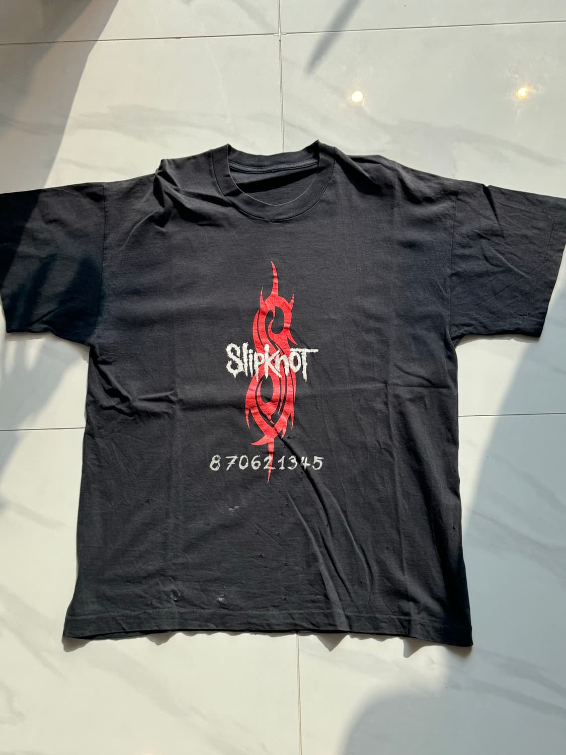 1999 Slipknot "Self-Titled" Vintage T 상품이미지1