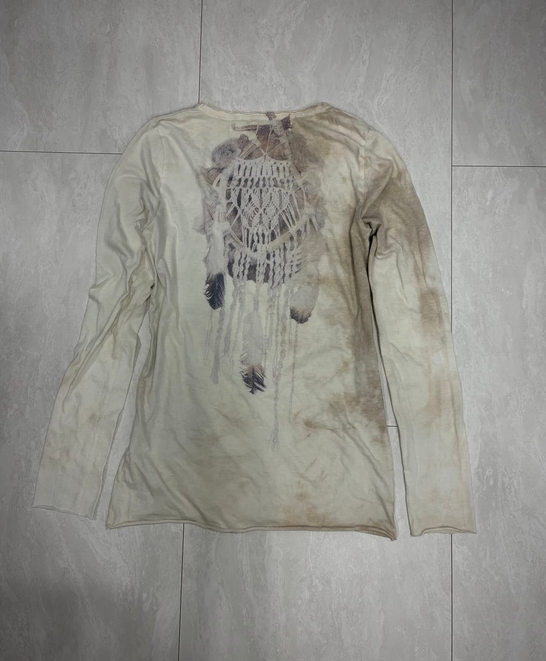 G.O.A 고아 dyed 드림캐쳐 롱슬리브 상품이미지2