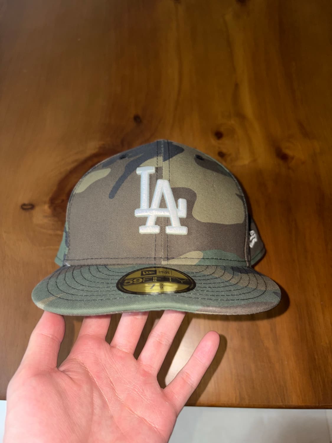 뉴에라 LA 다저스 59FIFTY 카모 캡 7 5/8 상품이미지2