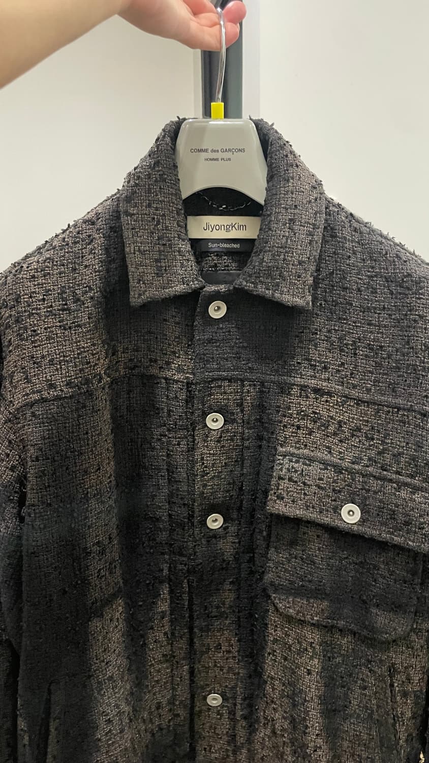지용킴 24ss 트위드 트러커 자켓 상품이미지6
