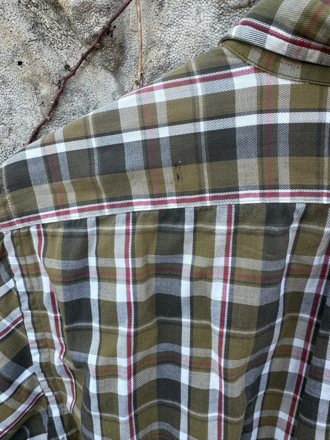 90s rrl 폴로 컨트리 랄프로렌 빈티지 체크 셔츠 m 상품이미지7