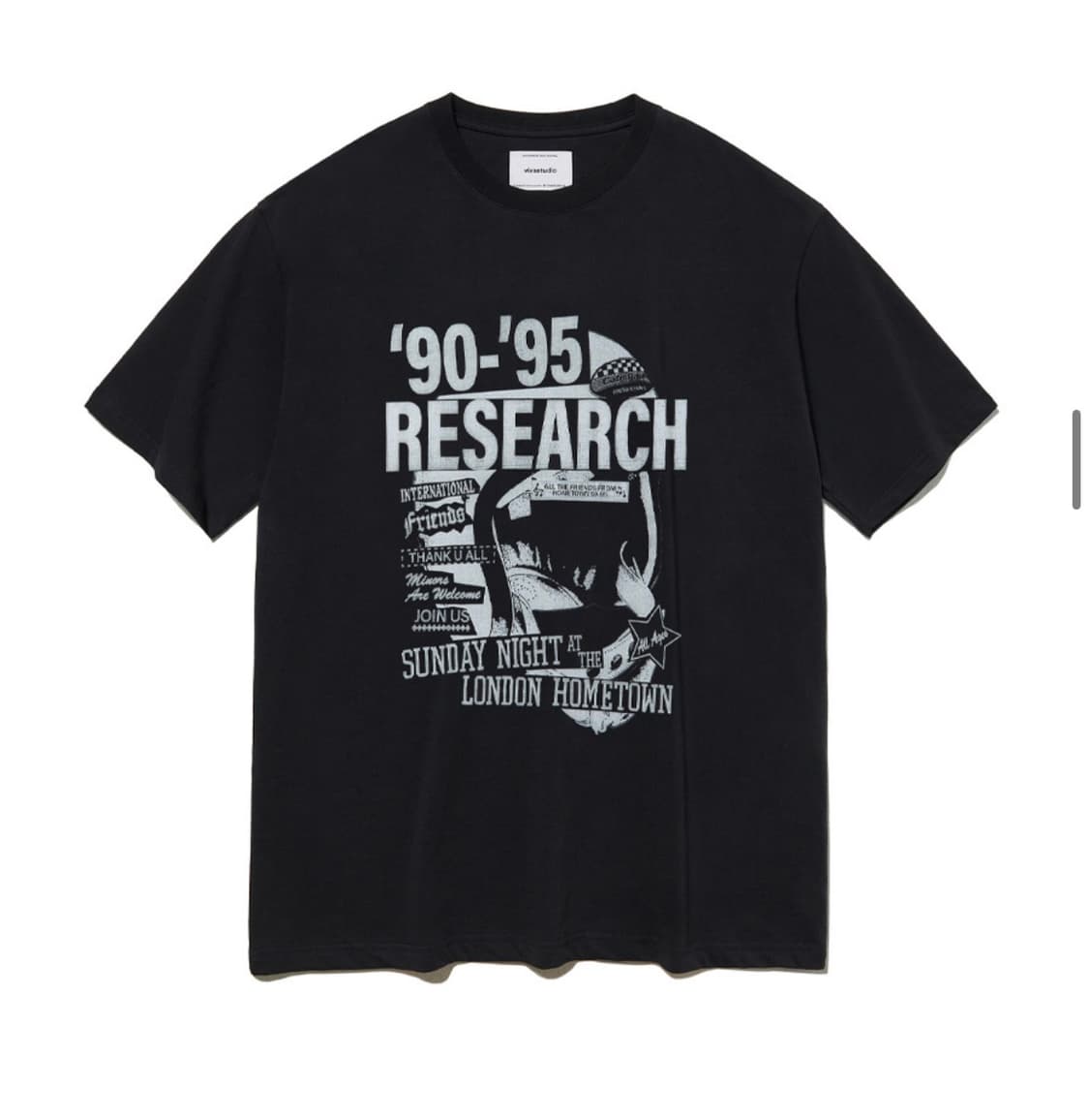비바스튜디오 리서치 반팔 티셔츠 RESEARCH SHORT SLEEVE 상품이미지2