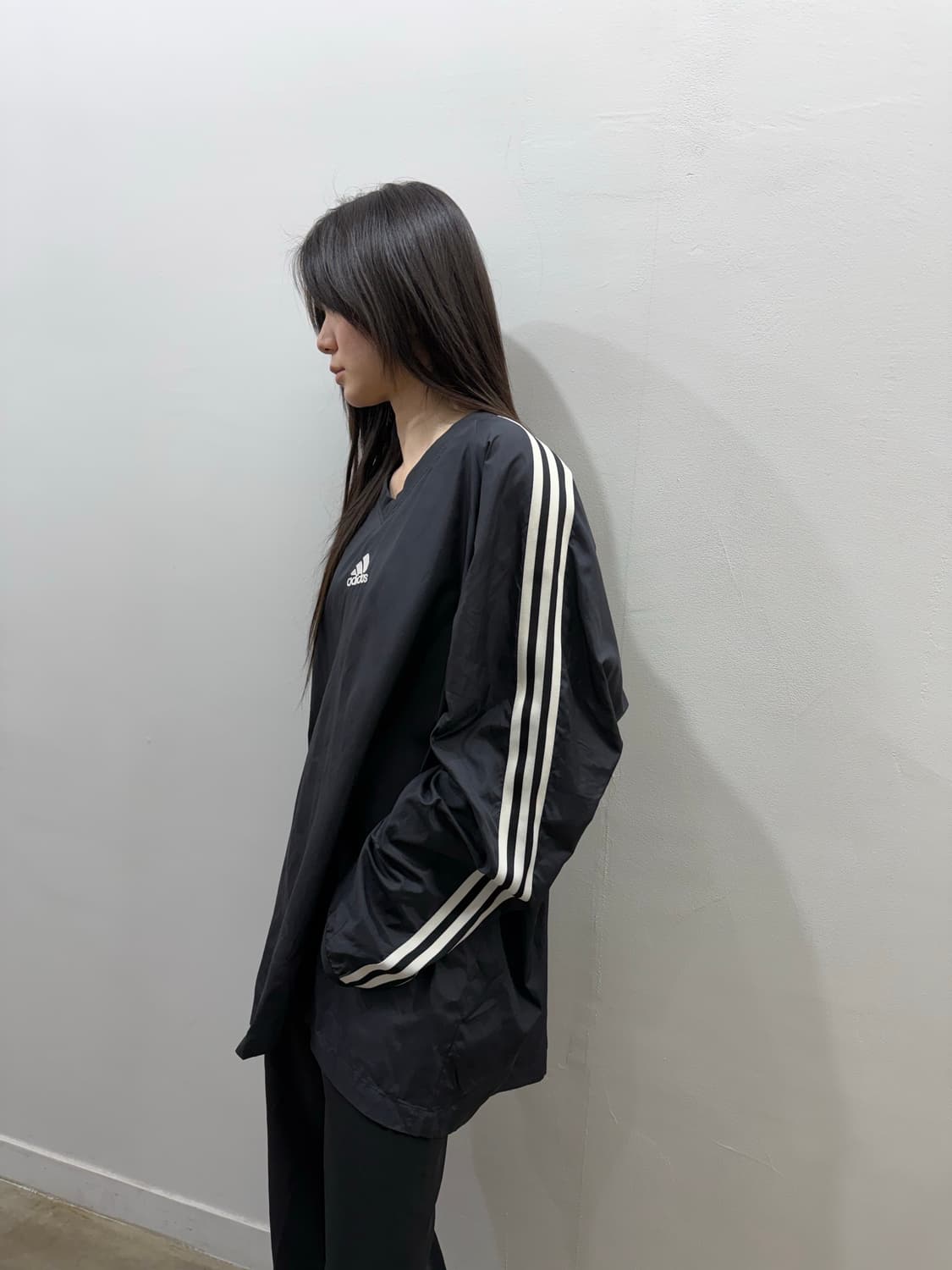 아디다스 오버핏 웜업 탑 상품이미지4