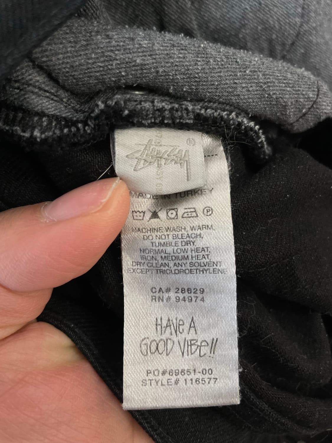 스투시 빅 올진 블랙 32 상품이미지7