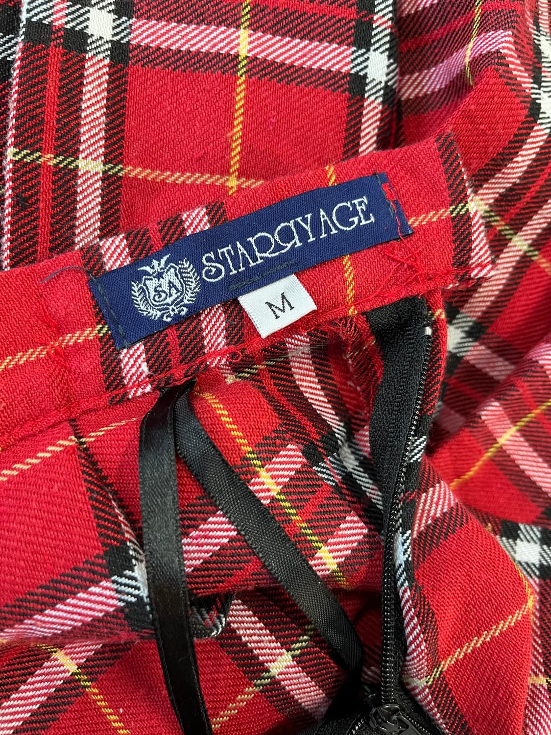 ★BIG SALE★ SA 레드 체크 스커트 상품이미지4