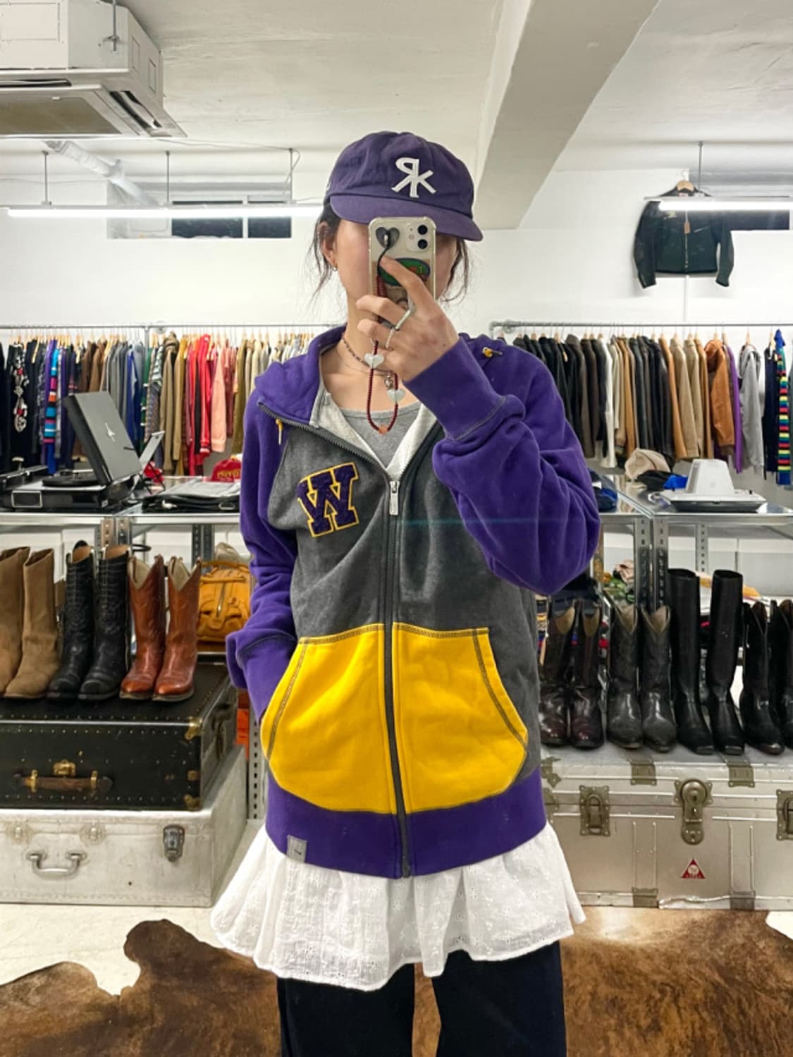 NIKE washington huskies hood zip-up  상품이미지1