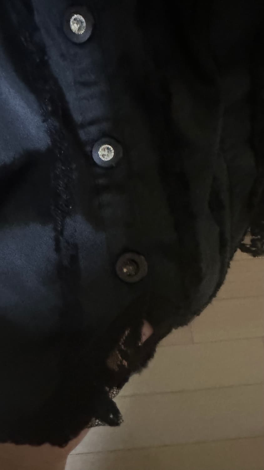 공겜여주깔 시스루 블라우스 상품이미지3