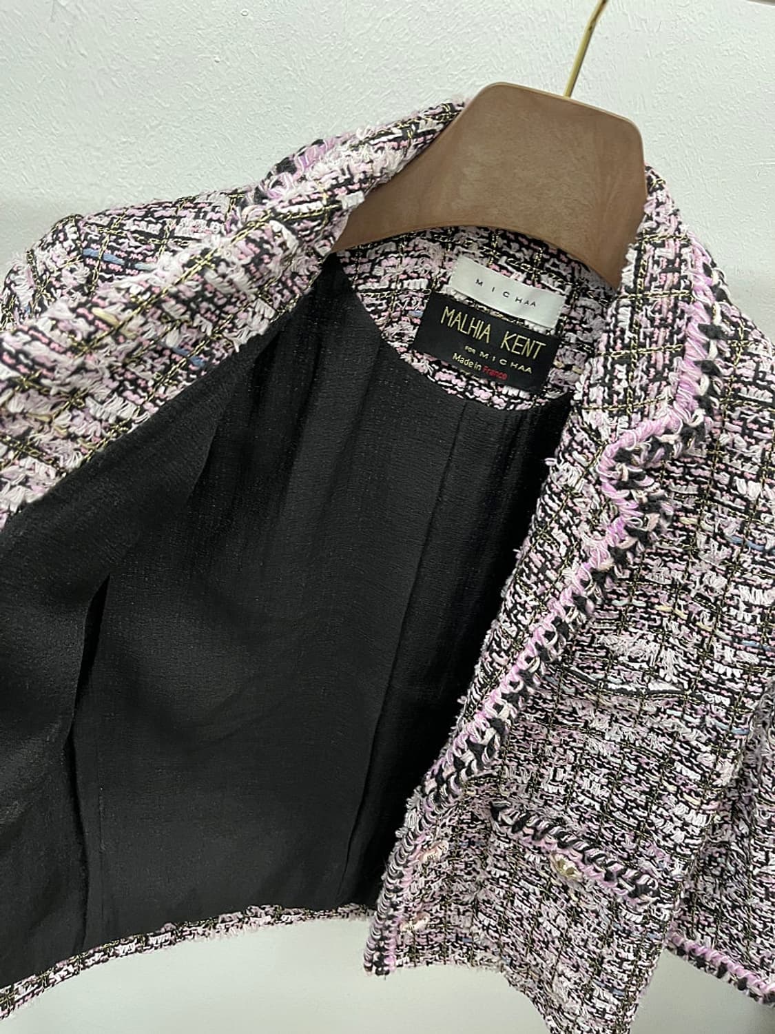 여) 미샤 프랑스 트위드자켓  상품이미지5